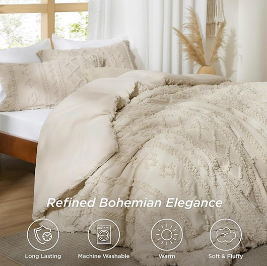 Senna Deluxe Embroidery Comforter Set
